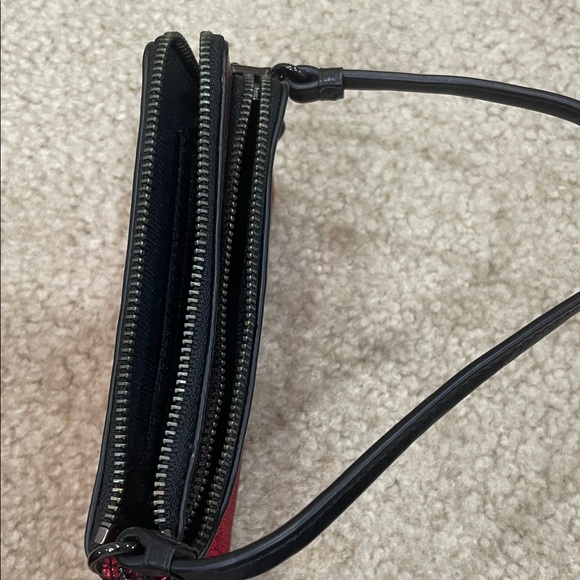 Coach Metallic Red Wristlet - Picture 10 of 10